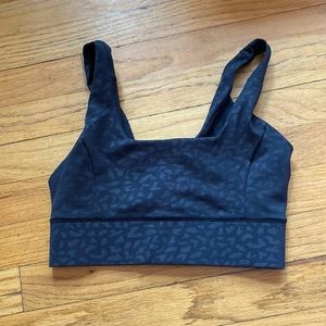 IVL black leopard sports bra